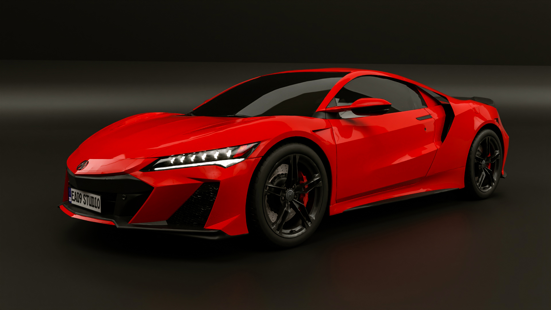 2022 Acura NSX Type S By EA09studio | 3DOcean